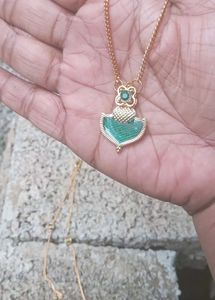 Green & Gold Necklace