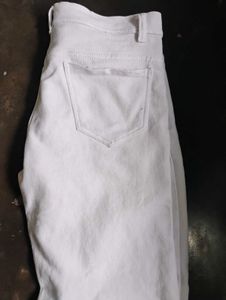 White Denim Jeans