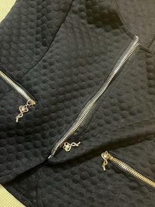 Black Quilted Jacket