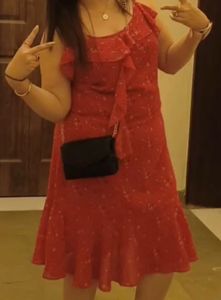 Rio strappy floral dress for women