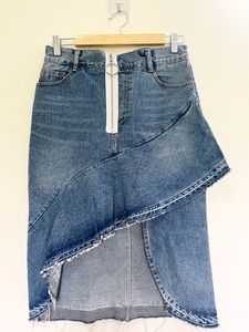 Denim Midi Skirt