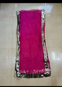 Elegant Dual-Tone Anarkali Gown