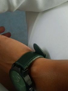Analogue Green Watch