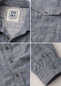 DNMX Denim Shirt(100% cotton❤️)