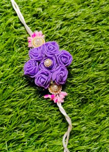 Floral Rakhi Set For Bhaiya Bhabhi