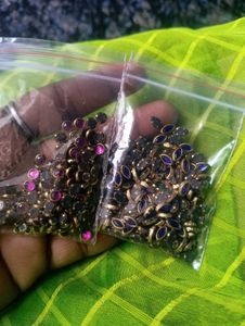 Colorful  Kundans- Bulk