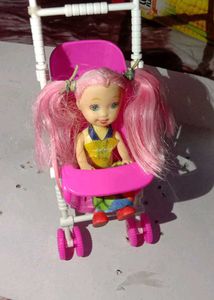 Baby doll With Stroller