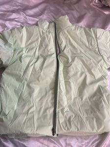 Light Green Puffer Jacket