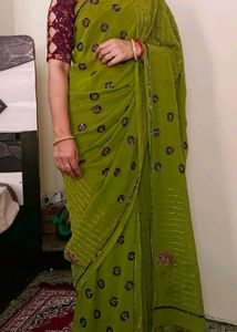 Heavy Work Saree