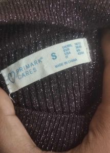 Sparkling Purple Turtleneck Sweater💜