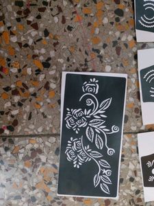 Mehendi Stencil