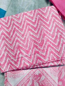Pink Printed Kurta Set