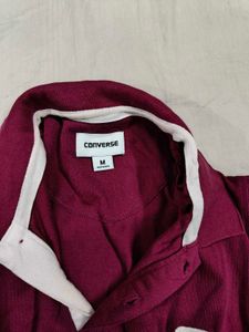 Converse Rose Pink Polo Shirt