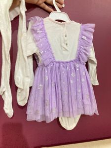 Baby Girl &#39;Let It Snow&#39; Outfit