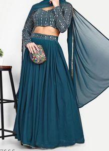 Blue Lehanga