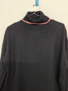 Black Knit Sweater Dress