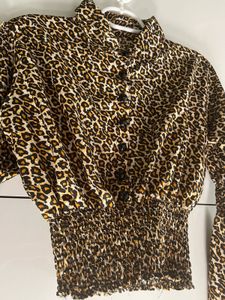 Leopard 🐆 Printed Crop Top