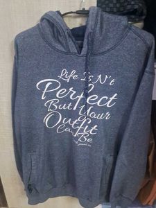 Hoodie with Graphic Print