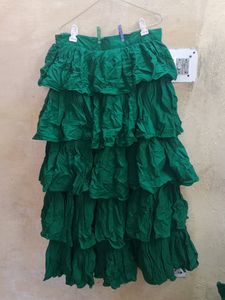 AACHHO Women&#39;s Stylish Green Lehnga Choli
