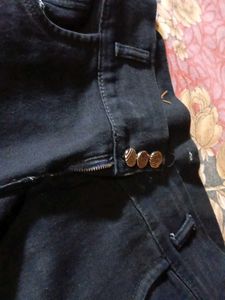 Dark Black Jeans