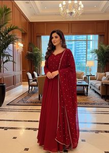 Elegant Maroon Kurta Set
