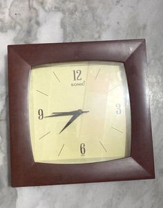 Sonic Square Wall Clock