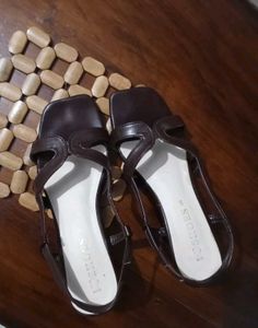 Brown Strappy Sandals