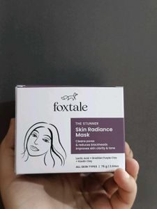 Foxtale Skin Radiance / Purple Facemask