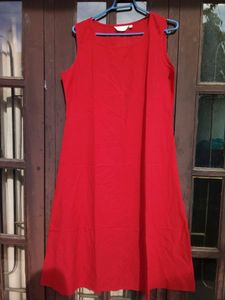 BEAUTIFUL RED COLOUR KURTI