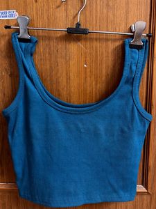 Teal Blue Tank Top