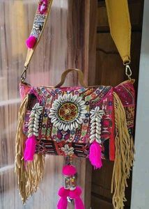 Handcrafted Antique Look Banjara Bag With Sling