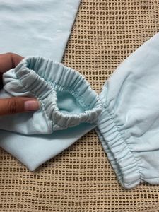 Light Blue B logo Joggers