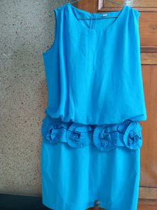 Blue Flower Dress