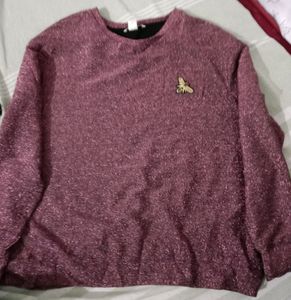 Shimmer H&amp;M Sweater Free Size