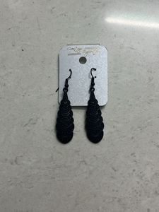 Black Metal Earring