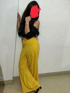Mustard Flare Pants