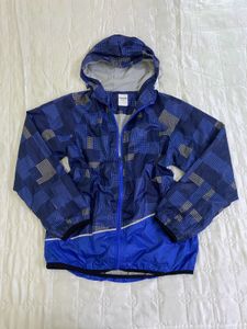 unisex  Blue Patterned Jacket size M