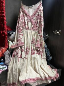Boho Embroidered Maxi Dress