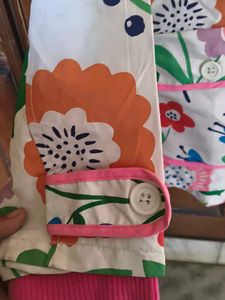 Cute Floral Kids Jacket