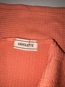 VAYOLETTE Peach Tank Top