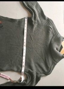 Olive High Neck