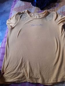 SPYKAR Women Yellow T-shirt