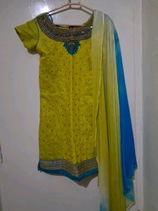Embroidered Kurta Set