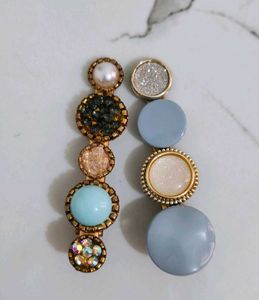 Elegant Korean Hair Clip Set Of 4 !