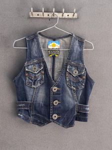 Denim Vest - Stylish Layering