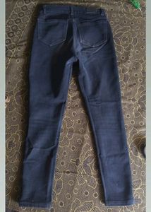 Dark Charcoal Jeans .(High Waisted  )