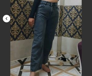 Non-stretchable High Rise Women Denim Jeans