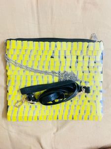 Unique Yellow Clutch