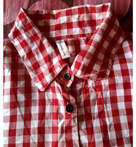 Shirt Crop Red ♥️