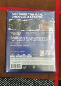 Uncharted Collection New Ps4 Ps5 3 Games In 1 Disc